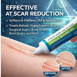 Gel para Remoção de Cicatrizes de Acne, Queimaduras, Estrias e Cicatrizes de Cesárea para Mulheres, Homens e Crianças - Reparação de Pele com Silicone OEM - Product Image 2