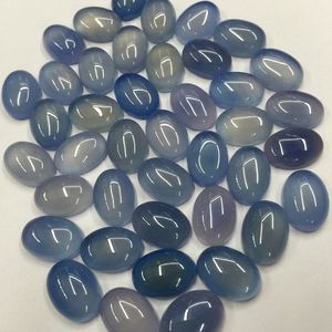 Soltos <span class=keywords><strong>Gemstone</strong></span> Ovos Fabricantes Fornecimento Em Forma de Ovo Natural Azul Calcedônia Anel Gem Artesanato Moda Simples Calcedônia Pingente - Product Image 4