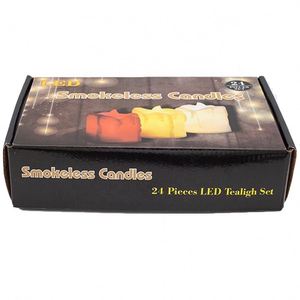 SS4294 Vente chaude Décoration de fête et de mariage Tasses à thé Bougies LED avec flamme mobile Bougies électriques en plastique - Product Image 6