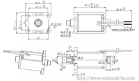 Hocheffizienter Zug-Druck-Open-Frame-Solenoid-Elektromagnet DC Linearbewegungsaktuator für automatische Verriegelungsanlagen