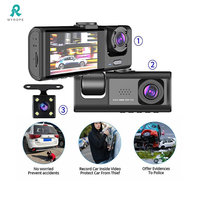 Caméra de bord HD à double objectif avant et arrière pour appareil de voiture Nouvelle arrivée