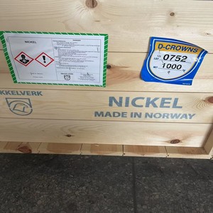 Venta al por Mayor de Coronas de Níquel NIKKELVERK con 99.96% de Pureza de <span class=keywords><strong>Ni</strong></span> para Galvanoplastia y Recubrimiento de Metales, con la Mejor Calidad y Precio - Product Image 3