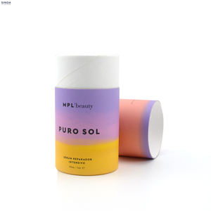 Kotak Silinder Harga Kompetitif Produsen, Botol Minyak Atsiri, Kotak Bulat Penyimpanan, Tabung Kemasan Kertas untuk Lipstik - Product Image 2