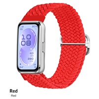 Bracelet de montre en nylon léger et durable pour Huawei Band 11 11 Pro, tissage warp respirant, confort toute la journée, 18 mm