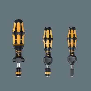 Destornilladores de torsión ajustables WERA - 05074730001 ESD con destornillador Rapidaptor de liberación rápida - Product Image 2