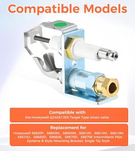 Reemplazo de quemador piloto de Gas Natural para <span class=keywords><strong>Honeywell</strong></span> Q345A1305 tipo objetivo NAT piezas de calentador de sistema de calefacción de horno doméstico - Product Image 4
