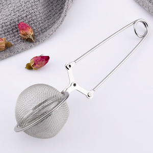 Bola de Té de Acero Inoxidable con Clip, Infusor de Té de Hierbas Reutilizable y Portátil - Product Image 2