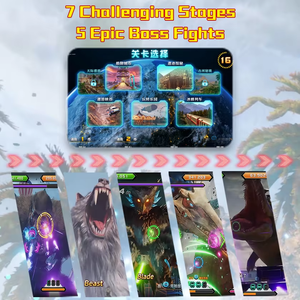 Machine de tir d'arcade Monster Eye 3 Unite, jeu de tir d'arcade, machine de tir d'arcade, machine de jeu d'arcade, machine de jeu d'arcade de tir - Product Image 2