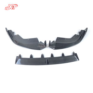 Alerón Delantero de Fibra de Carbono Estilo G20 AD, 3 Piezas, para <span class=keywords><strong>BMW</strong></span> Serie 3 G20 LCI M340i, Parachoques Delantero, Kit de Carrocería <span class=keywords><strong>2023</strong></span>+ - Product Image 2