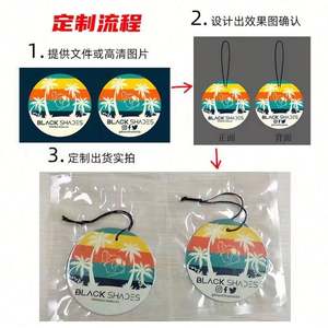 Ambientador de Papel Ecológico para Automóvil con 20 Aromas para Uso Promocional - Product Image 6