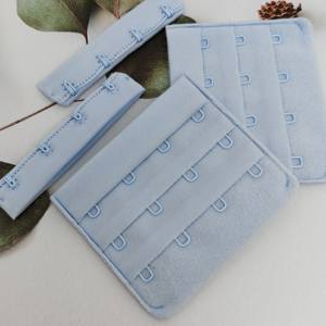 Crochets pour soutien-gorge 3x4 pour femmes, ruban adhésif pour soutien-gorge, extenseur de soutien-gorge confortable et doux en polyester, accessoire de lingerie élastique - Product Image 4