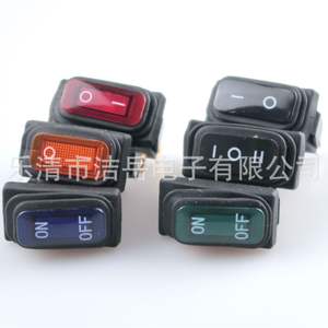 Interrupteur à bascule 16 mm IP65, coque en nylon, 16A 250V, équipement industriel, interrupteur marche/arrêt, interrupteur pour bateau - Product Image 3