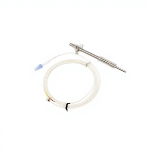Capteur de température K/E/PT100, filetage M12*1.5, câble tressé en acier inoxydable, longueur personnalisée de 1 à 5 m pour injection plastique - Product Image 3