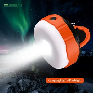 ESEN Led Solar Power And Rechargeable Outdoor Waterproof Camping Light Portable Solar Lantern Light