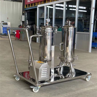 Boîtiers de filtre en acier inoxydable 316 de qualité sanitaire, réservoir sous pression, moteur PLC pour cheminée d'usine, garantie 1 an, vente chaude