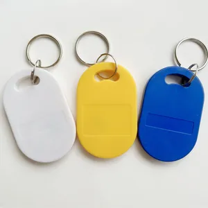 Porte-clés vierge imprimable personnalisé T5577 porte-clés Rfid cadre en métal nfc porte-clés contrôle d'accès porte-clés