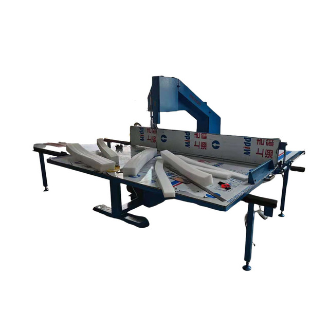 Foam Material Ring Saw Blade Cutting Machine  Honeycomb Cardboard Foam Straight Cutting Machine Automatic Sponge Cutting Machine