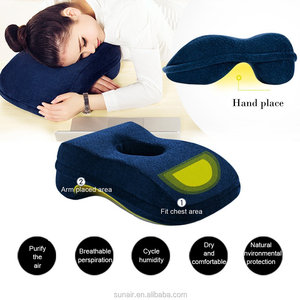 Carbón de bambú de espuma de memoria cojín de rebote lento siesta dormir estómago cama almohada hueco - Product Image 2