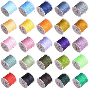 <span class=keywords><strong>Hilo</strong></span> de Nylon JadeThread de 0.6mm <span class=keywords><strong>para</strong></span> Nudos Chinos, Trenzado a Mano y Fabricación de Joyería, Personalizable y Ecológico - Product Image 1