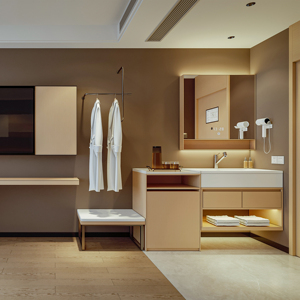 מיטות יחיד יוקרה מודרניות להתאמה אישית מיטות יחיד 5 כוכבים מלון סטים חדרי שינה התקנה קלה עשה חומר עץ באיכות גבוהה - Product Image 4