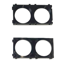Connecteur de batterie noir pour système de stockage d'énergie solaire, supports de batterie modulaires emboîtables ABS+PC 33140 2P 3P, directement de l'usine
