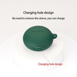 Étui airpods en silicone lavable, Anti-poussière, anti-goutte, anti-rayures, housse de protection complète adaptée à <span class=keywords><strong>OPPO</strong></span> Enco buds2 - Product Image 6