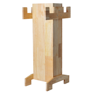 Carcaj <span class=keywords><strong>de</strong></span> flecha <span class=keywords><strong>de</strong></span> madera <span class=keywords><strong>de</strong></span> dos tubos portátil y soporte <span class=keywords><strong>de</strong></span> arco para tiro con arco - Product Image 6