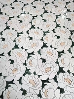 Carrelage mural en marbre de luxe, motif de fleurs de pivoines en marbre, jet d'eau, mosaïque