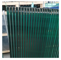 Clôture de piscine directement de l'usine avec panneaux en verre trempé transparent de 10 mm, 12 mm et 8 mm