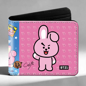 <span class=keywords><strong>BT21</strong></span>零钱包 防弹青年韩国队促销钱包 高清立体印刷凹面3D游戏卡通零钱包 - Product Image 2