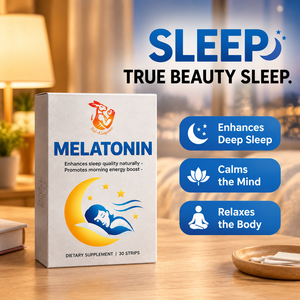 Bandes orales de mélatonine à marque privée pour améliorer le sommeil profond et la relaxation nocturne avec mélatonine et vitamine B6 - Product Image 2