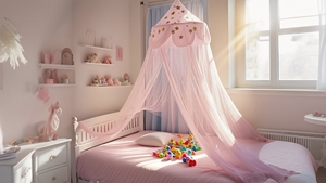 100% nhiều ngôi sao phát sáng mái vòm tán Giường lưới chống muỗi cho trẻ em duy nhất đôi Nữ Hoàng Vua Kích cỡ mùa hè với những ngôi sao tán - Product Image 4