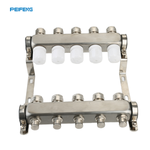 Peifeng thiết kế hiện đại thép không gỉ 5-cách rạng rỡ trung tâm dưới sàn sưởi ấm đa dạng tĩnh nhiệt trộn van - Product Image 3