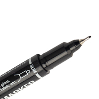 Linjiaihao — stylo marqueur Permanent en Fiber, feutre à double pointe