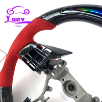 Volant de course en fibre de carbone LED personnalisé pour Subaru pour BRZ WRX Forester STI/S4 VAB/VAG