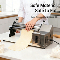 Machine à rouler la pâte électrique, machine à étaler et à presser la pâte à pizza commerciale