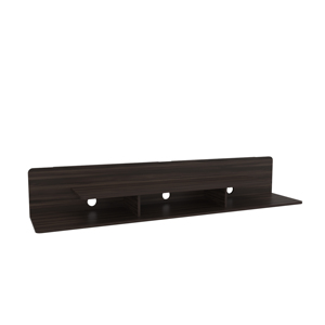 Floating <b>Tv</b> Stand With Open <b>Shelves</b> Modern Media Console For Living Room Or Entertainment Area - Product Image 6