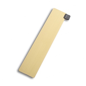 ป้ายกำกับส่วนตัวแบบกำหนดเอง วัสดุทองเหลืองคุณภาพสูง ไม่แตกหักง่าย ที่คั่นหนังสือแบบหรูหรา - Product Image 4