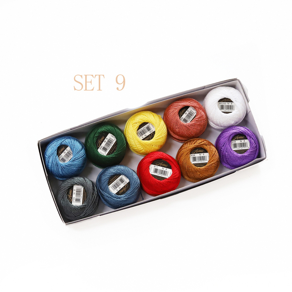 Pearl Cotton Thread Set 9