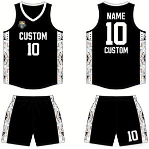 Индивидуальные баскетбольные майки с сублимационной печатью: прочный материал, доступная цена для оптовых заказов на американский рынок - Product Image 1