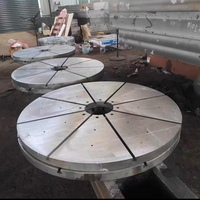 Banc de travail circulaire, banc de soudage, banc de positionnement, nouveau type, fonte, plaque d'angle à rainure en T, personnalisable, vente directe d'usine en Chine