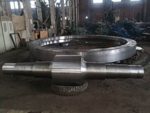 Roue dentée droite à grand module/usinage de tour CNC anneau d'engrenage en acier à four rotatif/broyeur à boulets coulée grande circonférence anneau engrenage - Product Image 2
