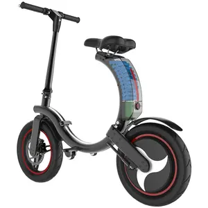 עלות נמוכה 450W ליתיום סוללה אופנה מיני מטען 36v חשמלי מתקפל חשמלי טוסטוס אופניים