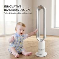 Ventilateur tour sans pales de 40 pouces, 10 vitesses, 35W, à commande tactile, pour hôtels et décoration intérieure moderne (vente en gros)