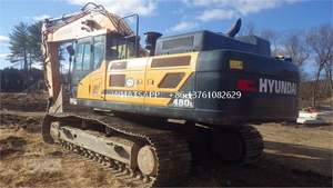 Excavadora de cadenas Hyundai 480LC-9S de alta calidad, usada, en stock, con motor Cummins, cucharón de 2.2m de capacidad, 1 año de garantía, bomba. - Product Image 5