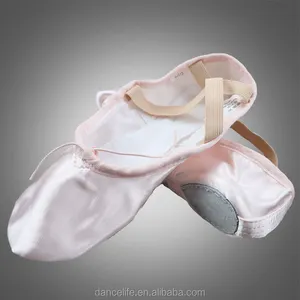 Bambini bambini scarpe da ballo suola morbida balletto in raso per ragazze pantofola Dance