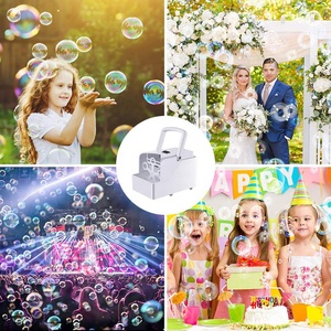 Dây nguồn USB hoặc pin hoạt động xách tay tự động Máy bong bóng cho trẻ em trẻ mới biết đi bên - Product Image 6