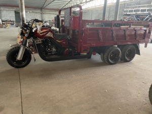 Nouveau Design 2026 – Camion-benne motorisé super robuste 400cc, moto ouverte 9 roues 350cc, tricycle cargo avec système de levage hydraulique - Product Image 1