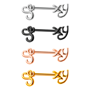 En Stock Moda Acero Inoxidable Calibre Sexy Pezón Anillo Pezón Piercing Joyería para Mujeres Hombres - Product Image 6
