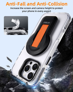 Custodia protettiva magnetica regolabile in altezza per Selfie con striscia facile da andare - Product Image 3